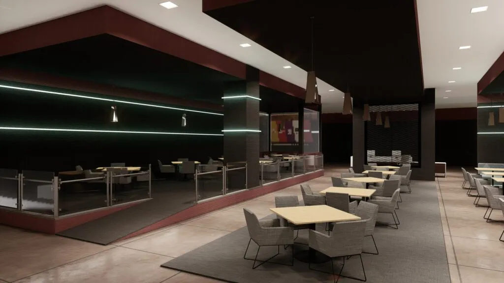 Meridian eSports Bar and Dining - Dining Area
